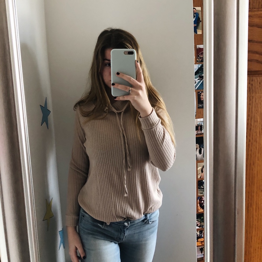 Cute Tan Long Sleeve